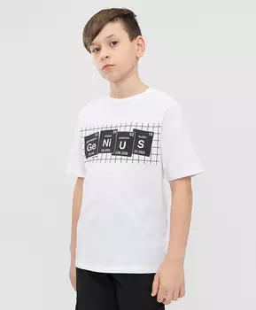 Футболка белая Button Blue