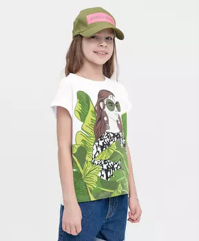 Футболка белая Button Blue