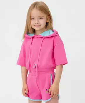 Футболка розовая Button Blue (140)