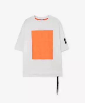 Футболка с крупным декором Gulliver (146)