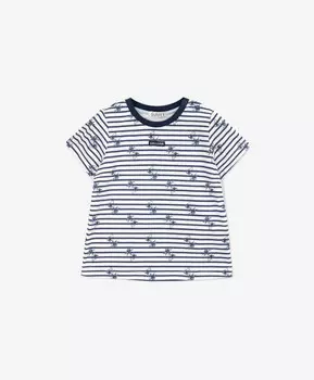 Футболка с рисунком мультицвет для мальчика Gulliver (92-52)