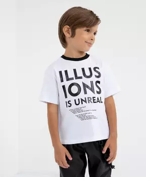 Футболка свободного кроя с принтом Gulliver