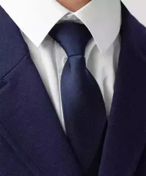 Галстук синий Button Blue (31)