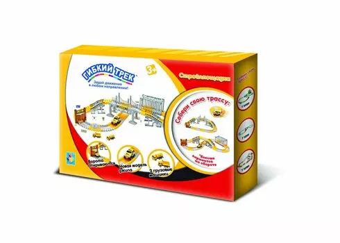 Гибкий трек Стройплощадка 179 деталей
