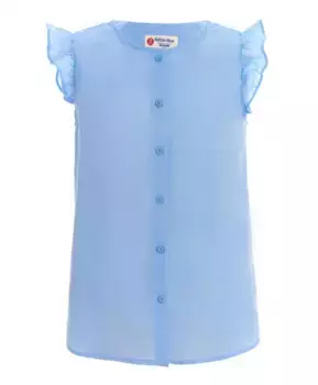 Голубая блузка Button Blue (152)