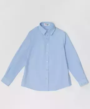 Голубая рубашка Button Blue (152)
