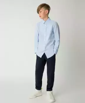 Голубая рубашка Gulliver (146)