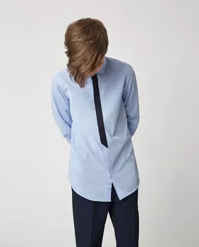 Голубая рубашка Gulliver