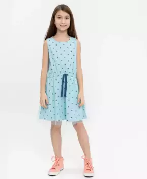Голубое платье Button Blue (122)