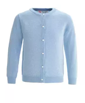 Голубой кардиган с люрексом Button Blue (116)