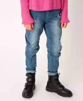 Голубые джинсы Gulliver (140)
