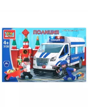 Город Мастеров Конструктор Газель: ограбление в кремле