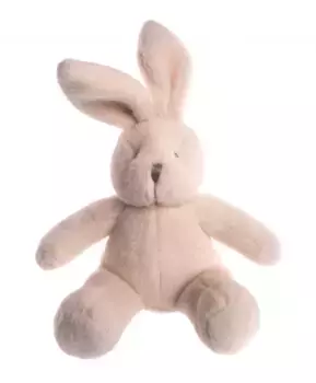 Gulliver мягкая игрушка Зайка плюшевый белый