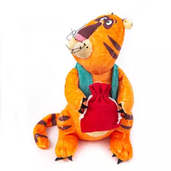 Gulliver Тигр Босс мягкая игрушка, 30 см