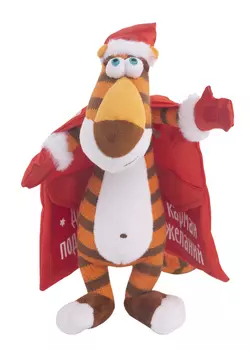 Gulliver Тигр Исполняю Желания красный, 30 см