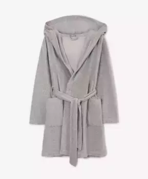 Халат из меланжевого велюра Gulliver (158-164)