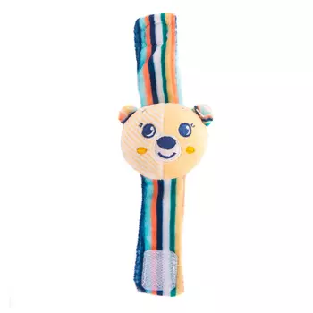 Погремушка на ручку Happy Snail Мишка Берни