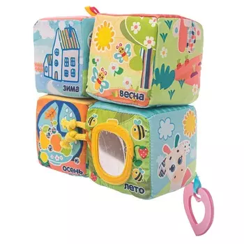 Развивающие кубики Happy Snail