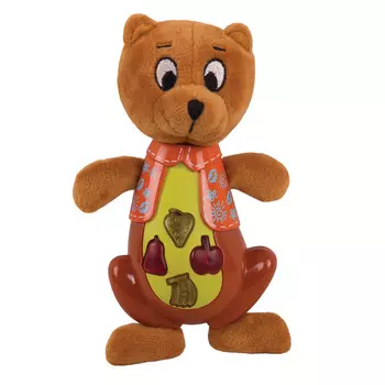 Happy Snail Музыкальная игрушка медвежонок"Берни"