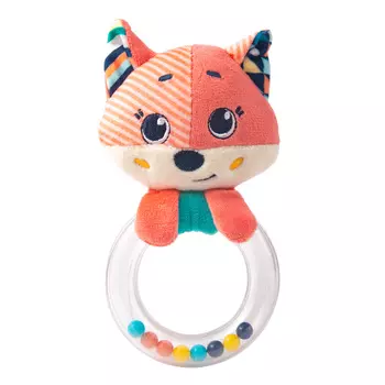 Погремушка-пищалка Happy Snail Лисичка Люси