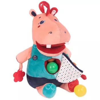 Развивающая игрушка Happy Snail Голодный Бегемот Бубба