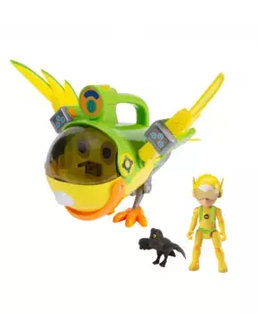 Игровой набор Petronix Мега-трансформер Полли и фигурка 2 в 1