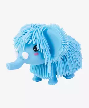 Игрушка интерактивная Jiggly Pets Мамонтенок голубой
