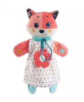 Комфортер для новорожденных игрушка мягкая Лисичка Люси