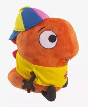 Мягкая игрушка динозаврик Рики