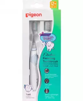Электрическая зубная щетка и сменные насадки Pigeon для детей от 12 мес