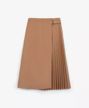 Юбка миди бежевая GLVR (M)