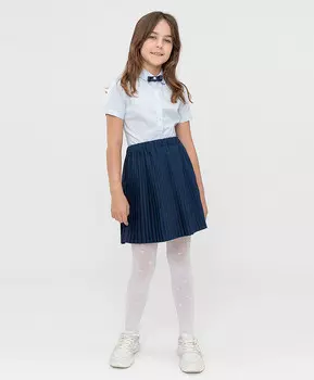 Юбка плиссированная синяя Button Blue (164)