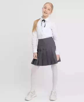 Юбка серая Button Blue (128)
