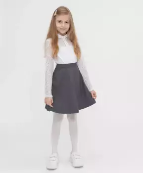 Юбка серая Button Blue (134)