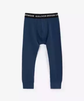 Кальсоны хлопковые синие Gulliver (98-104)