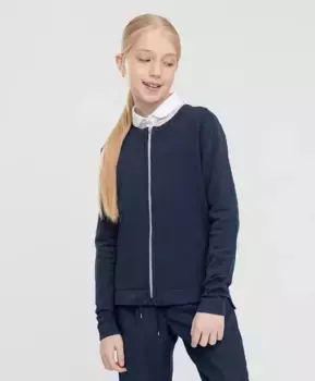 Кардиган на молнии синий Button Blue (152)