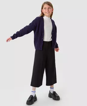 Кардиган на пуговицах темно-синий Button Blue (152)