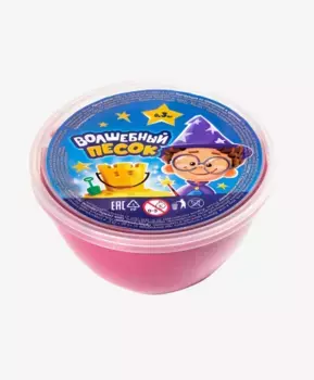 Кинетический Волшебный песок розовый 300 гр