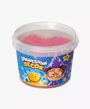 Кинетический Волшебный песок розовый 700 гр