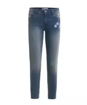 Классические голубые джинсы Button Blue (110)