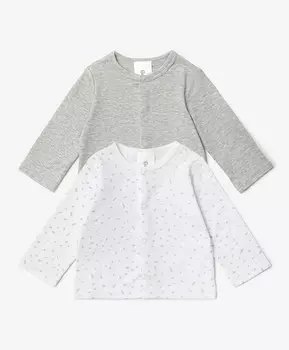 Кофточки для мальчика с длинным рукавом комплект из 2-х штук мультицвет Gulliver