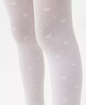Колготки белые Button Blue (140-152)