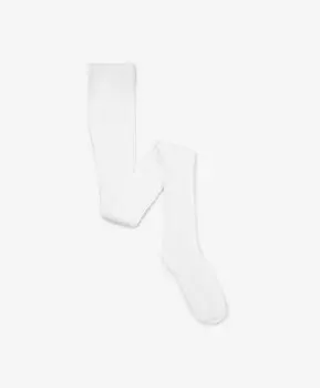 Колготки фактурные белые для девочки Gulliver (158-164)