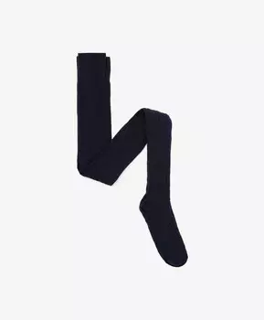 Колготки фактурные синие для девочки Gulliver (158-164)