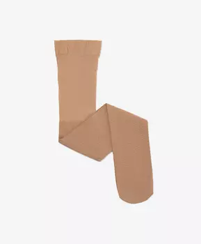 Колготки с узором телесные для девочки Gulliver (152-158)