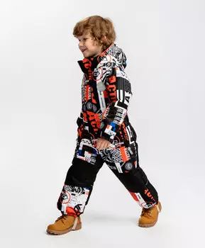 Комбинезон демисезонный мультицвет Button Blue (98)