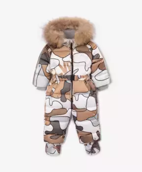 Комбинезон на искусственном пуху с рисунком Gulliver (98)