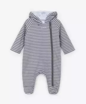 Комбинезон утепленный с капюшоном Gulliver (6-9 м)