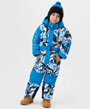 Комбинезон зимний синий Active Button Blue (98)