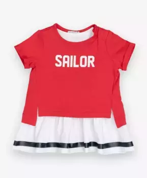 Комплект из платья и футболки Gulliver (74)